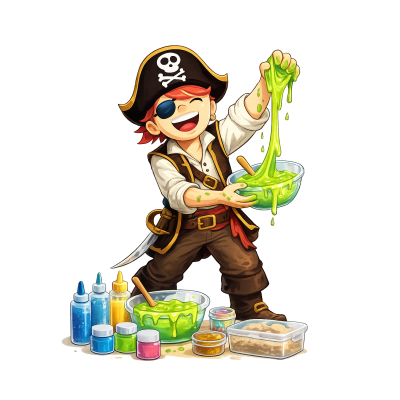 Piracki warsztat robienia slime'a